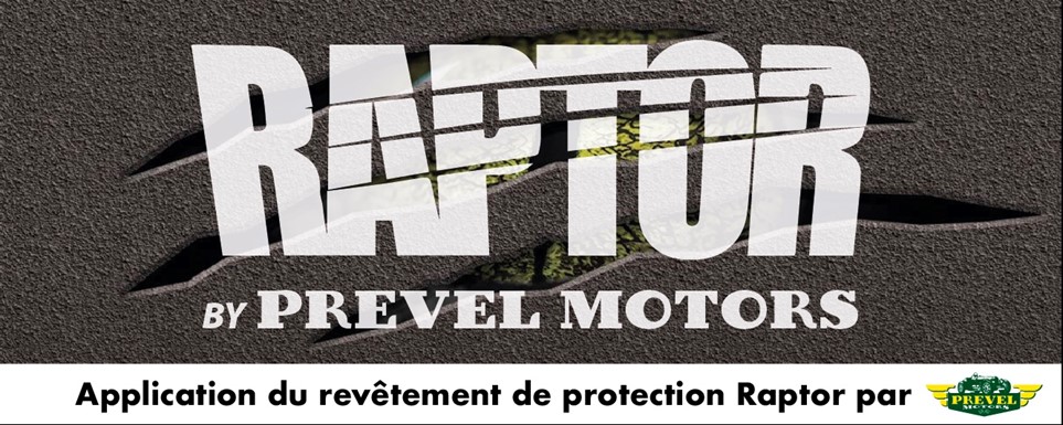 Peinture raptor par Prevel Motors